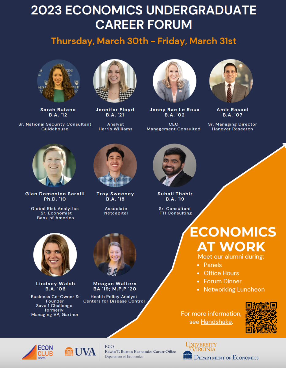 Economics Undergraduate Career Forum 2023 (Students)