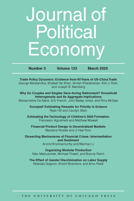 Journal of Political Economy