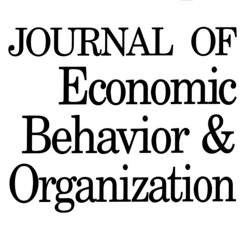 Journal of Economic Behavior and Organization