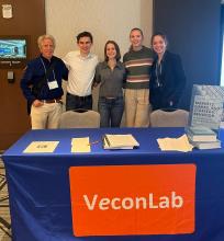 Veconlab Table at the Economic Science Association Meeting in Charlotte, NC