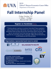 2023 Fall Internship Panel is Here!