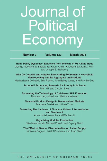 Journal of Political Economy 